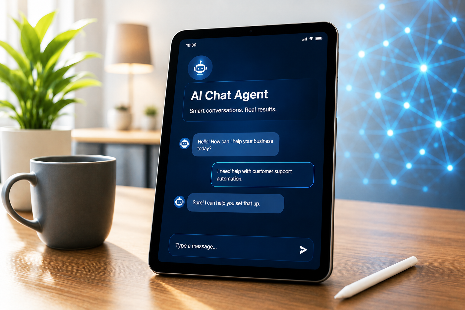 AI chat agent creators in Ghana